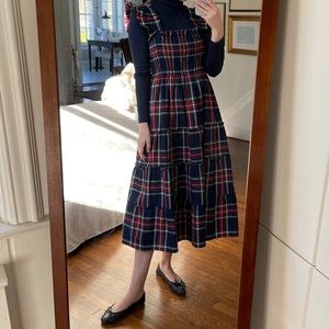 Hill House nap dress plaid